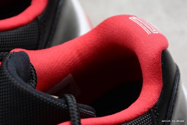 Cheap Retro 528895-012 Black Jordan Red 11  